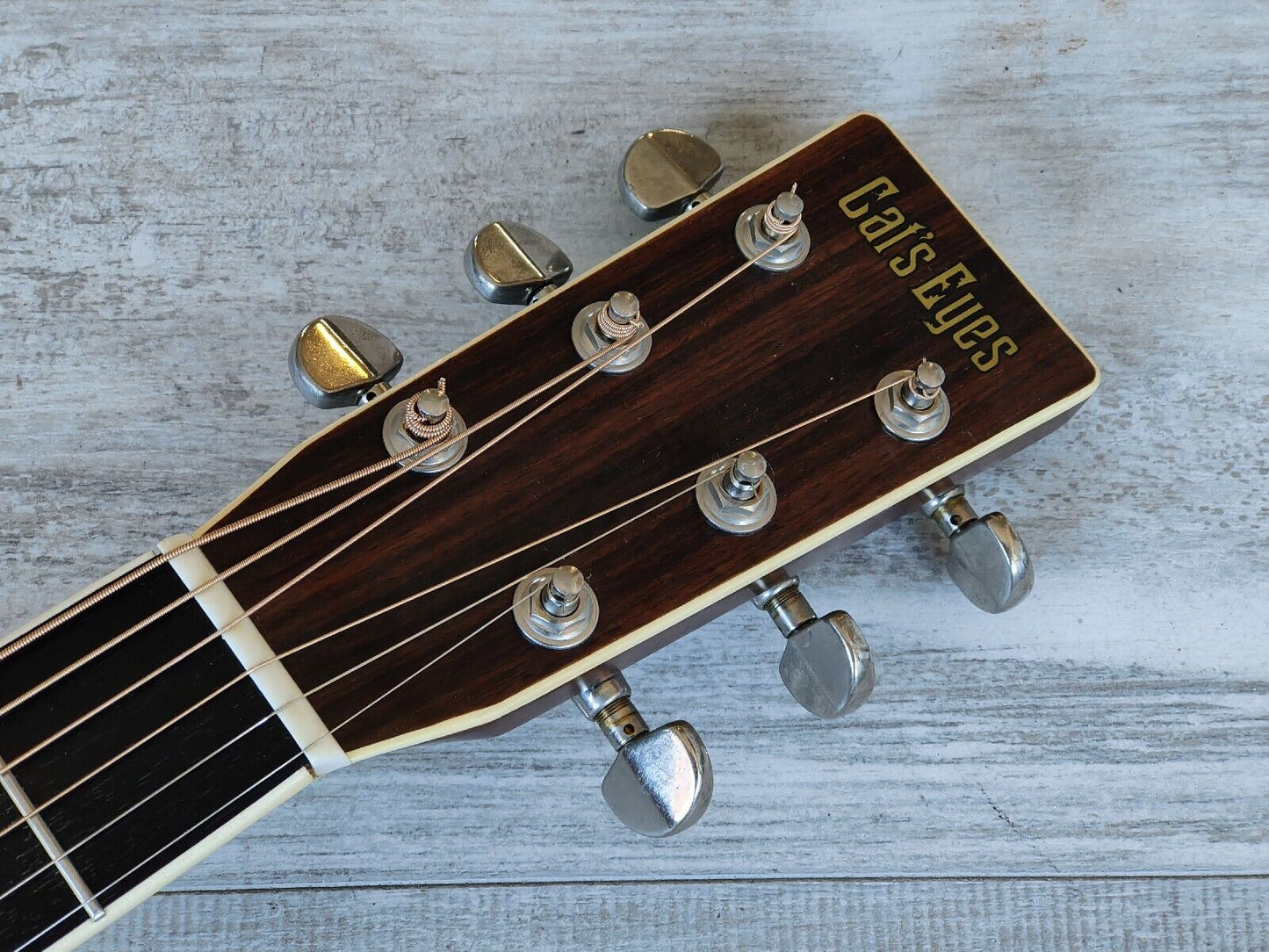 1980's Tokai Cat's Eyes CE-350 Japanese Vintage Acoustic Guitar (Sunburst)