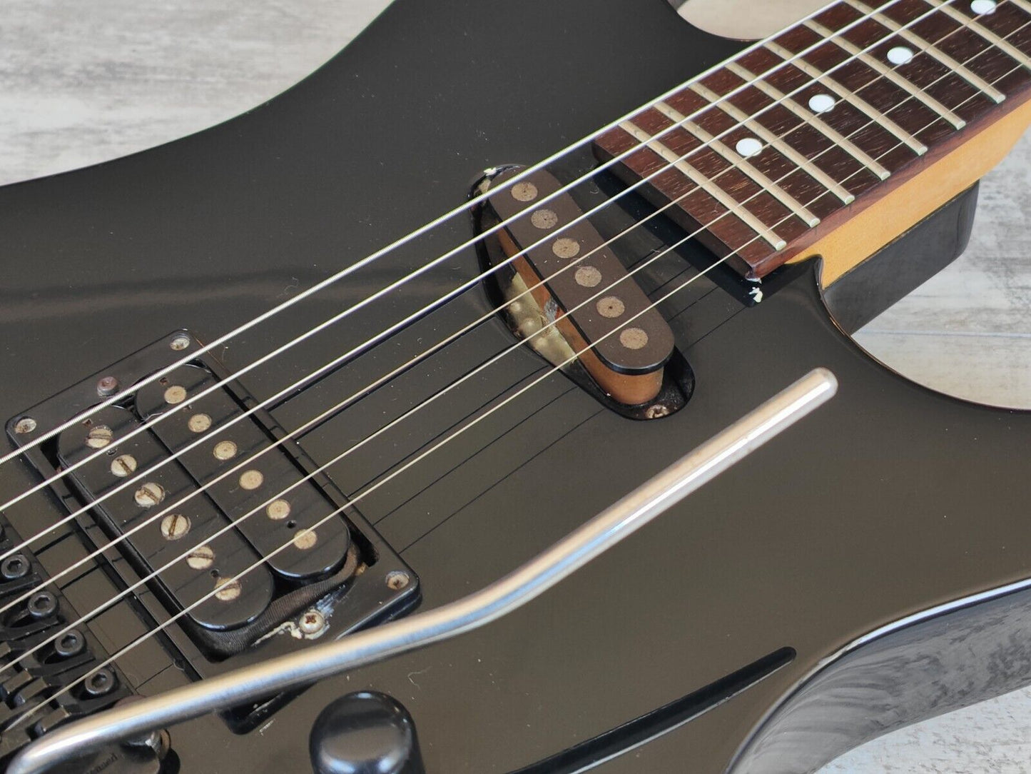 1991 Charvel Jackson Japan DK-060-SH Dinky (Black)