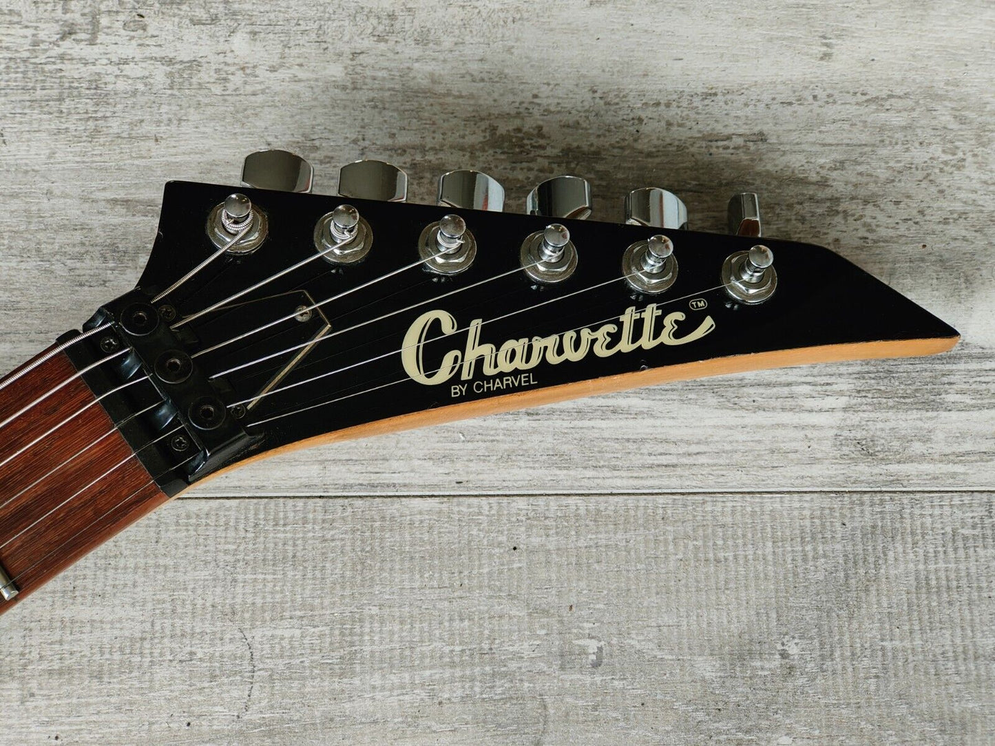 1989 Charvette (by Charvel Jackson) Model 150 Superstrat (Black)