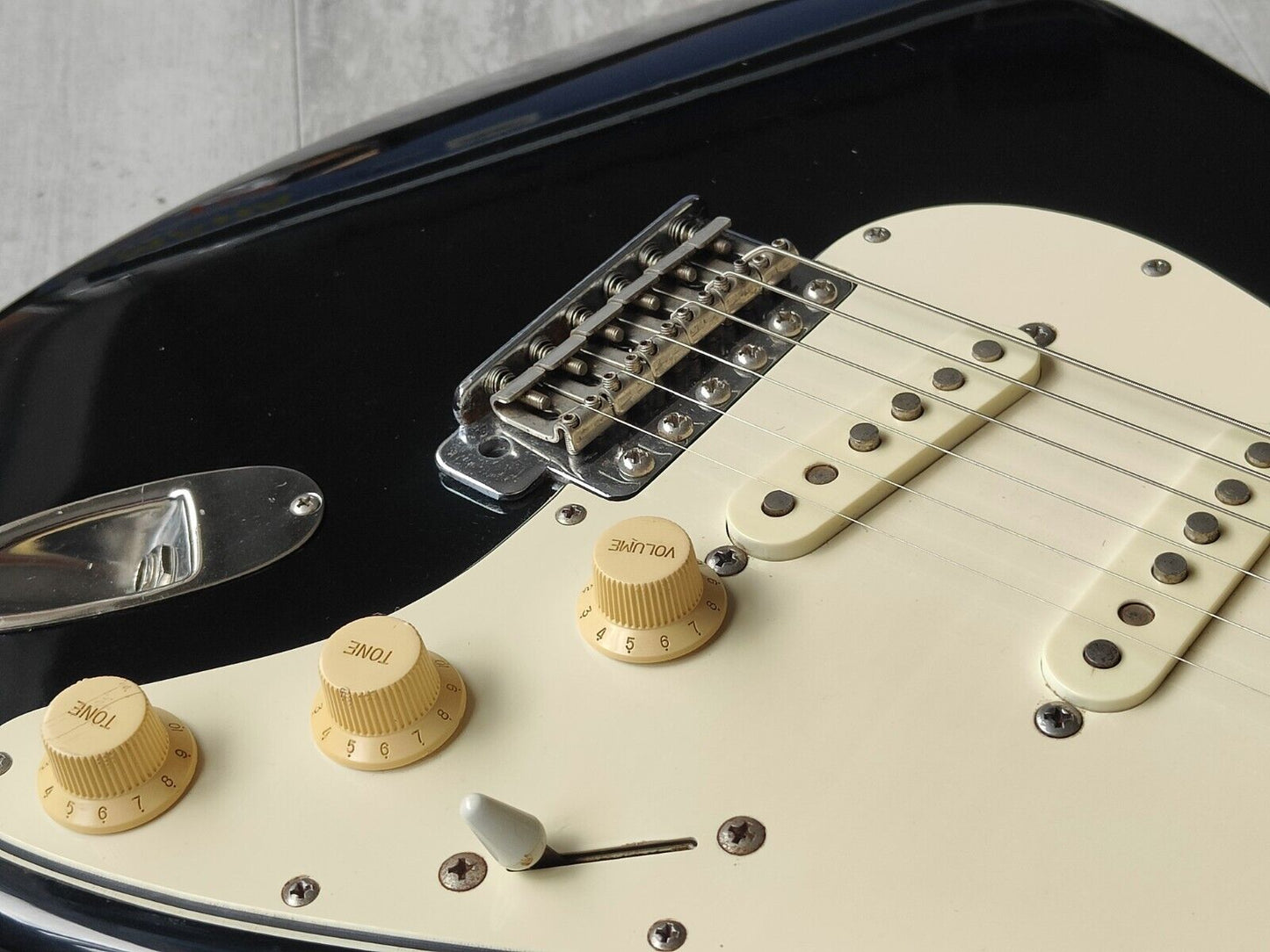 1993 Fender Japan Stratocaster Standard (Black/Maple)