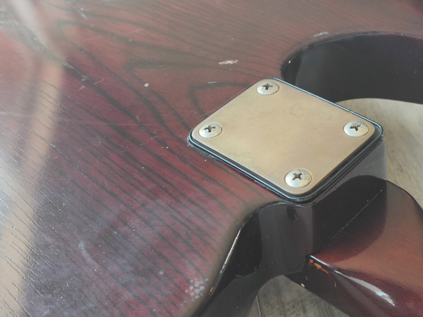 1980's Moon PGM Japan Custom Order Telecaster (Burgandy Walnut)