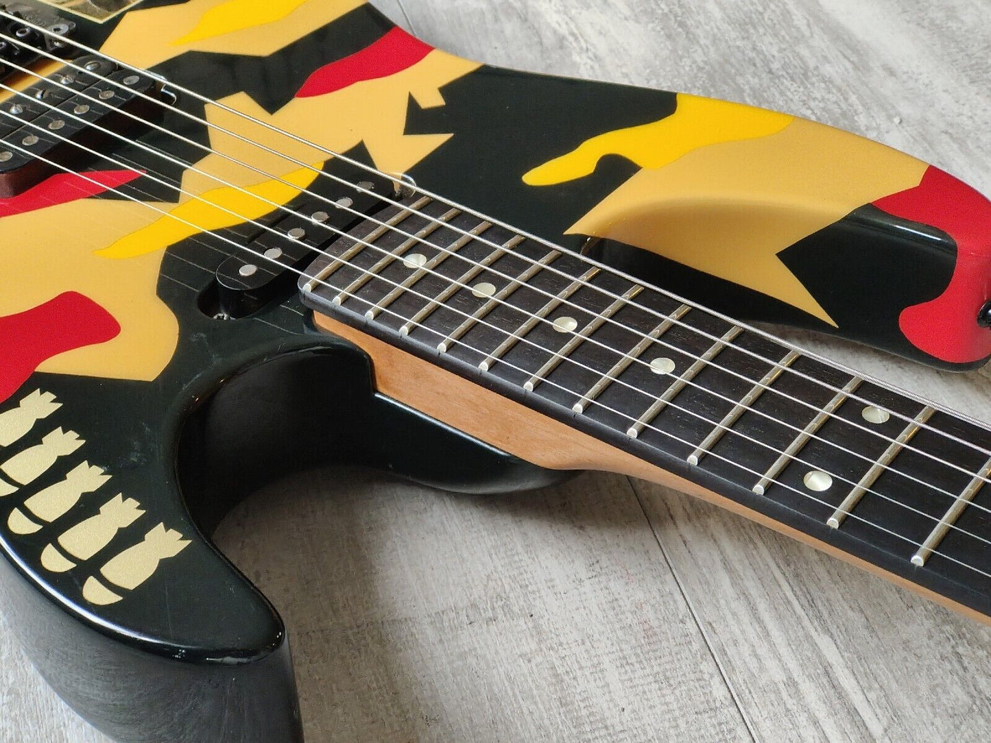 1990's Edwards Japan (by ESP) George Lynch Kamikaze-1 Superstrat