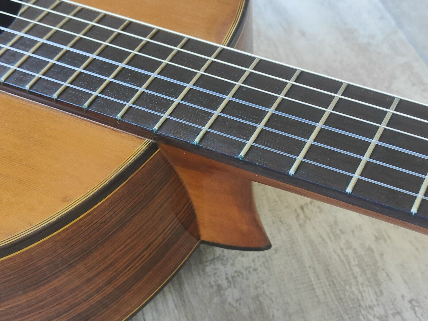 2000's Ryoji Matsuoka M50 Nylon String Japanese Flamenco Guitar (Natural)