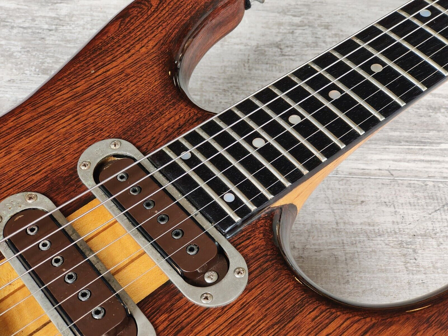 1979 Greco Japan GOII750 Neckthrough Stratocaster (Brown)