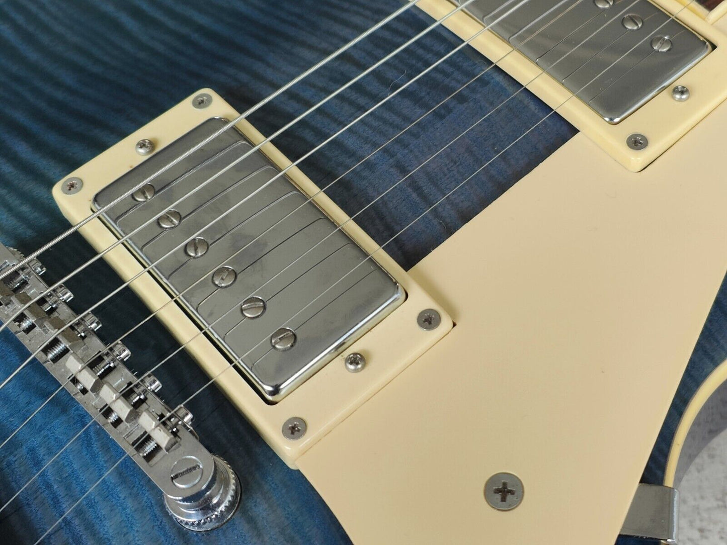 2014 Tokai ALS Series Love Rock Les Paul Standard (Transparent Blue)