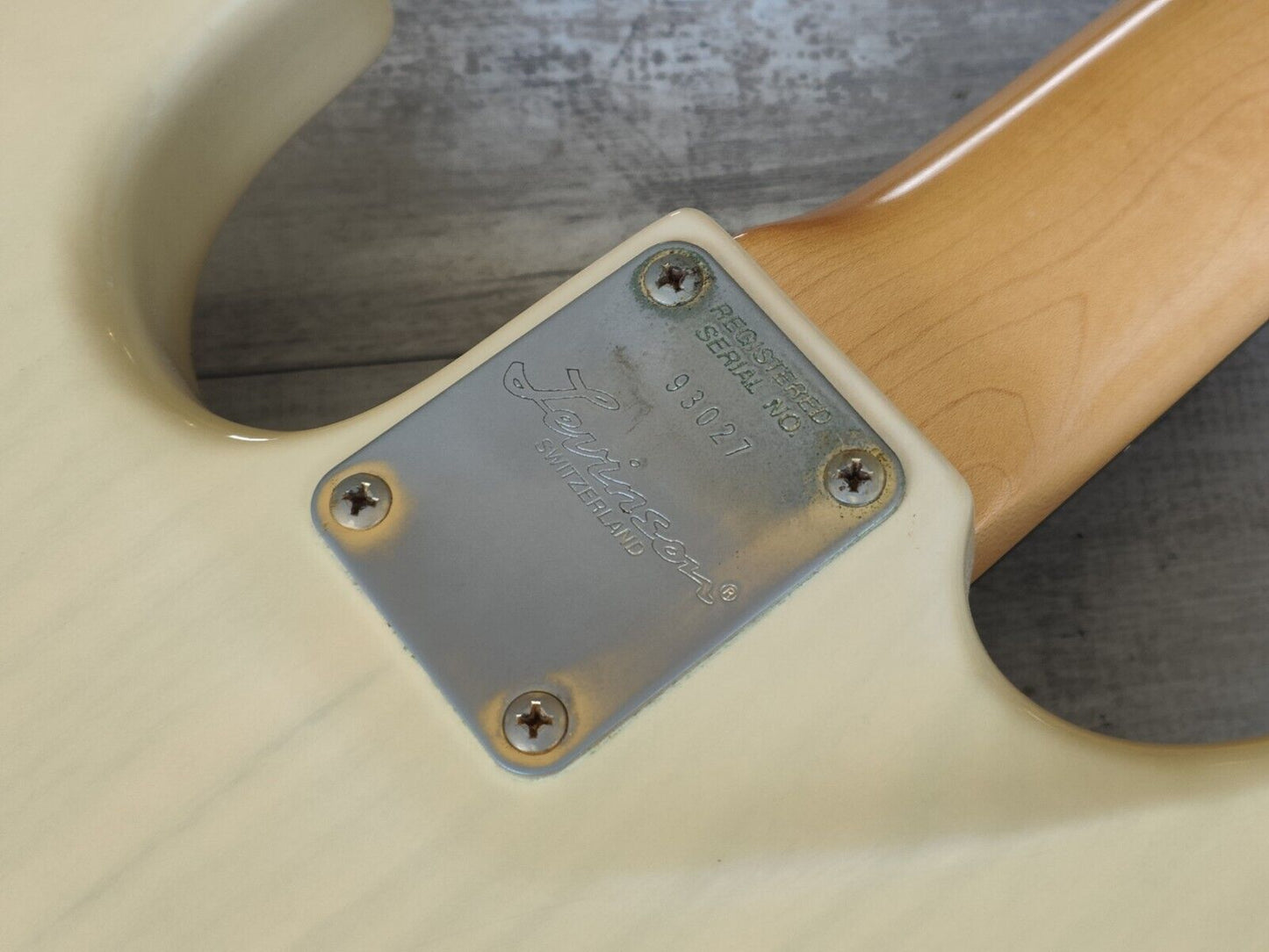 1990's Levinson Blade Japan B4 Jazz Bass w/EMG's (Blonde)