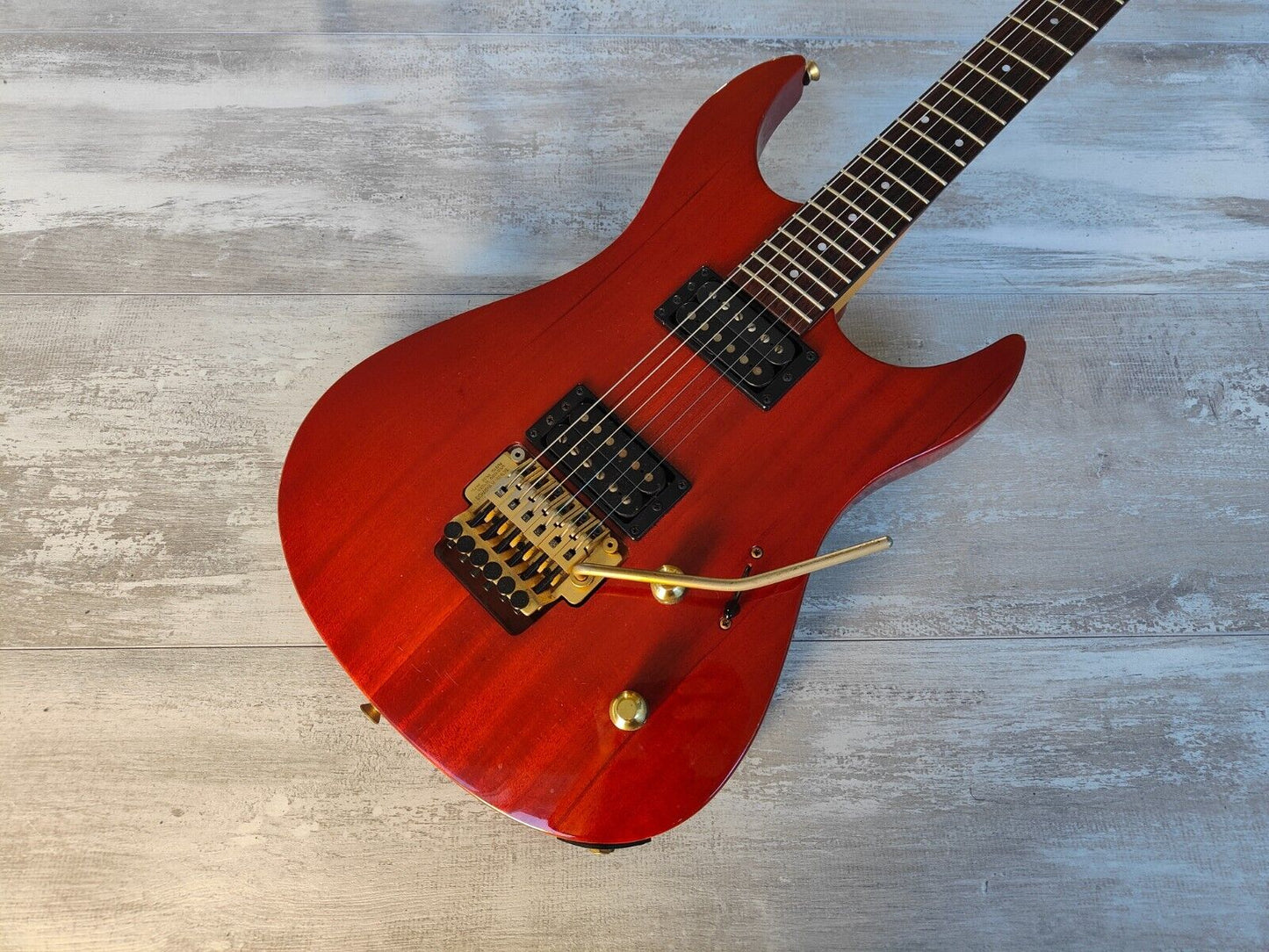 1992 Yamaha Japan Sonare SN2 HH Superstrat (Amber)