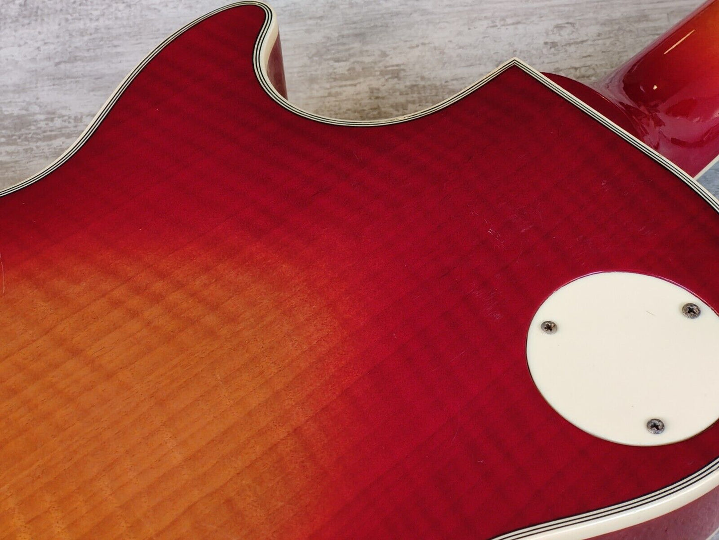 1986 Burny RSC-80 Les Paul Custom Supreme (Cherry Sunburst)