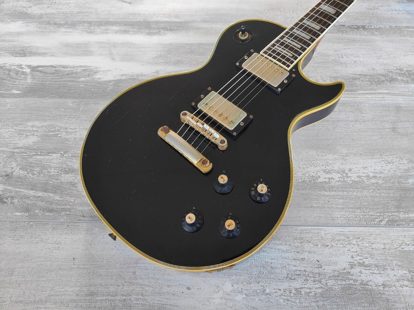 1970's Roje (Zen-On) Japan Les Paul Custom (Ebony)