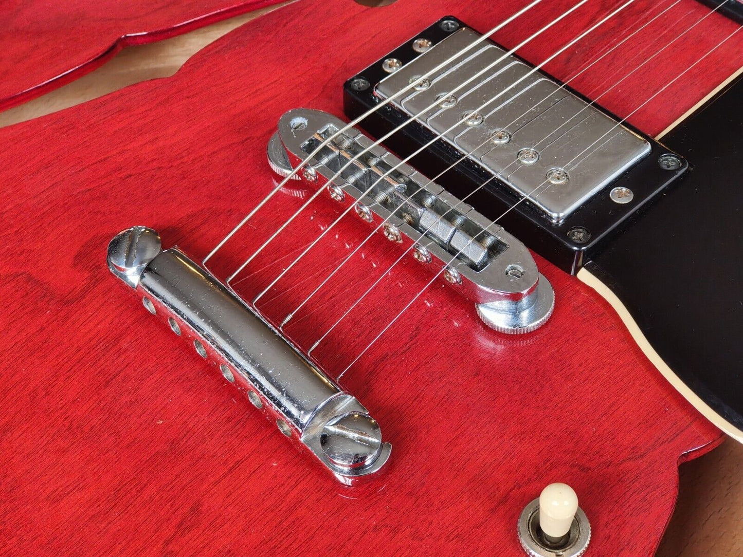 1980 Yamaha Japan SA-1000 ES-335 Semi Hollowbody Electric Guitar (Persimmon Red)