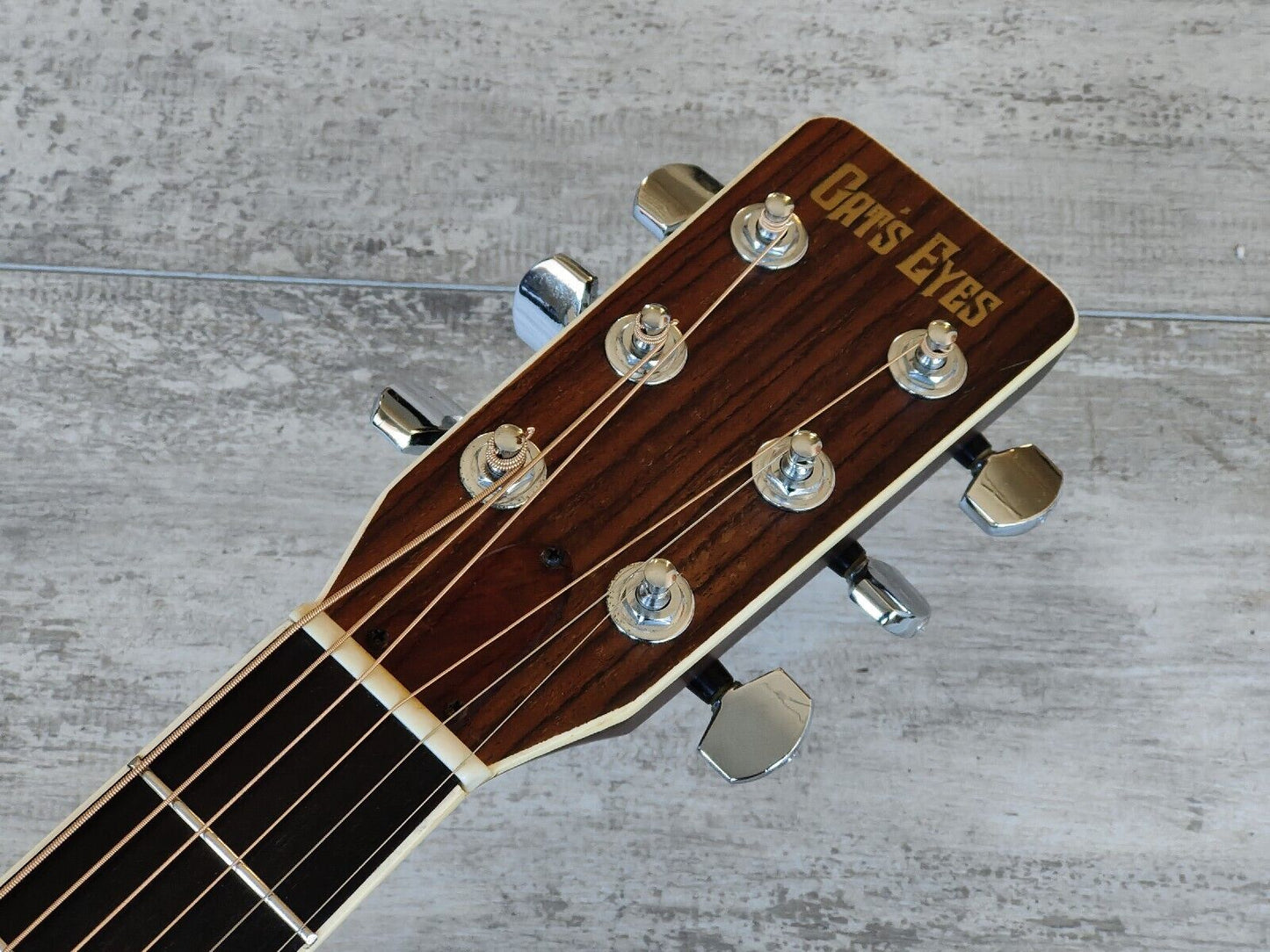 1980's Tokai Cat's Eyes CE-300 Japanese Vintage Acoustic Guitar (Natural)