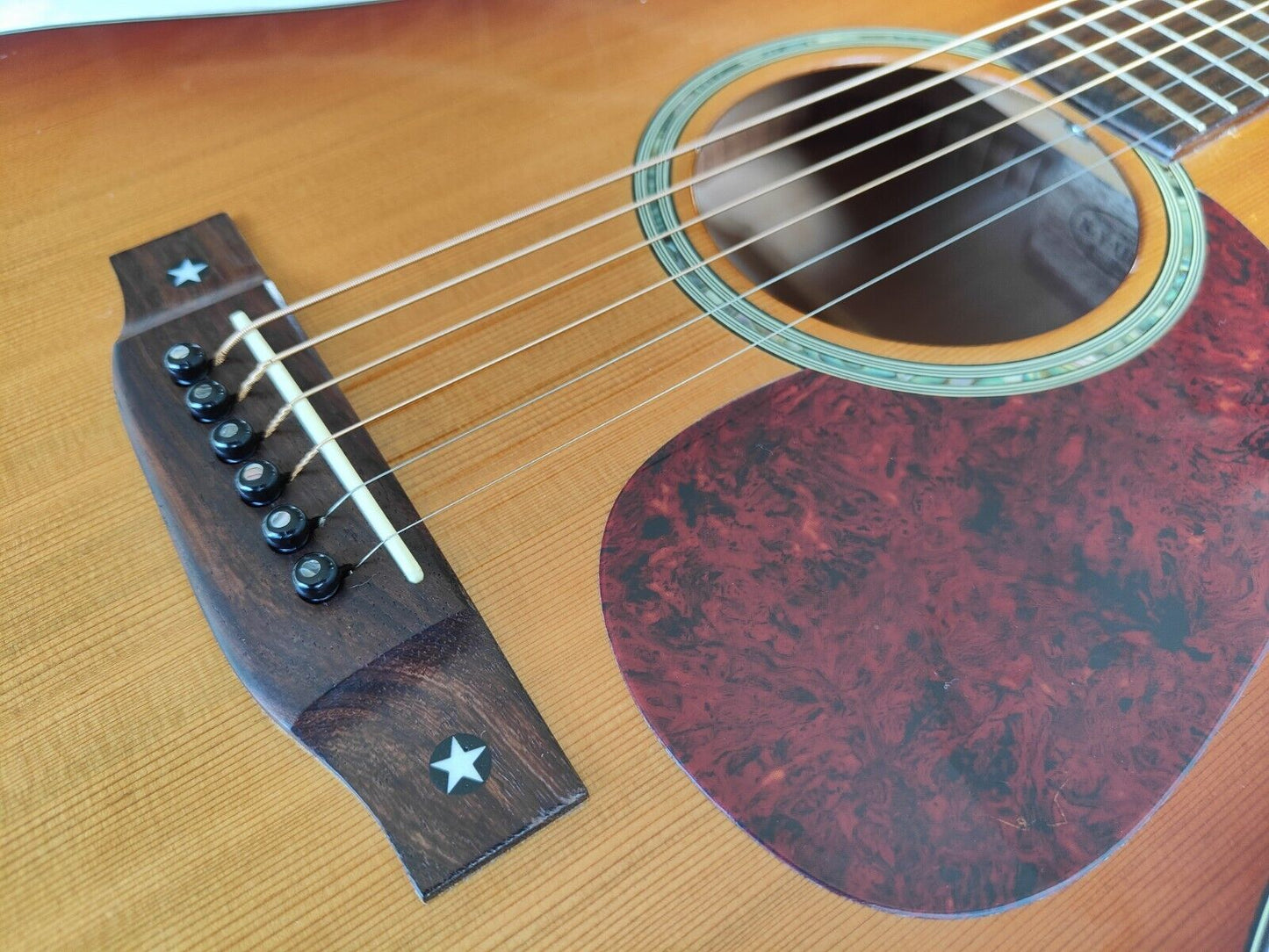 2003 K. Yairi Japan (Alvarez) AY-65 Dreadnought Acoustic Guitar (Sunburst)
