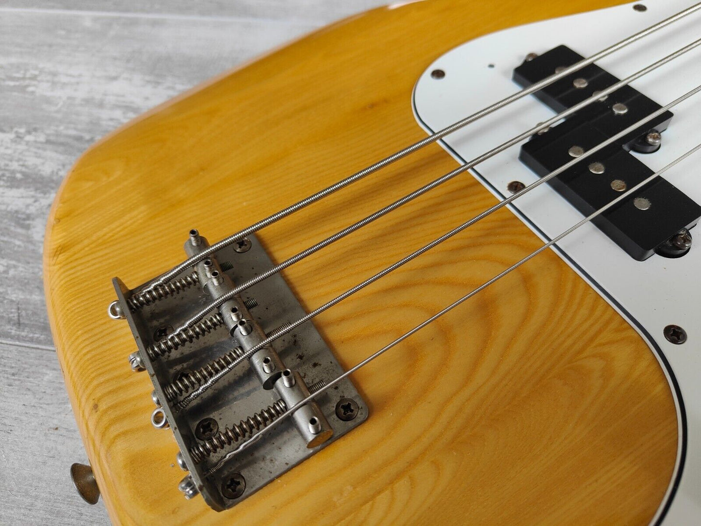 1978 Heerby Japan PB-550N Precision Bass (Natural Ash)