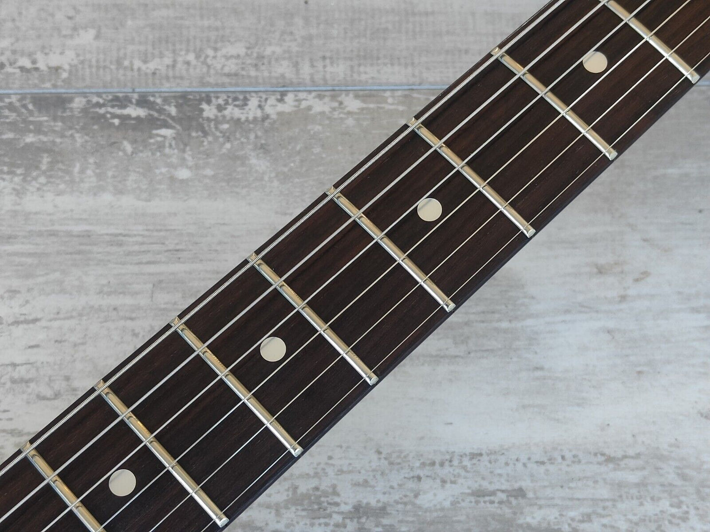 1983 Tokai Japan Talbo A-100D Blazing Fire Cast Aluminium Electric Guitar (Gold)