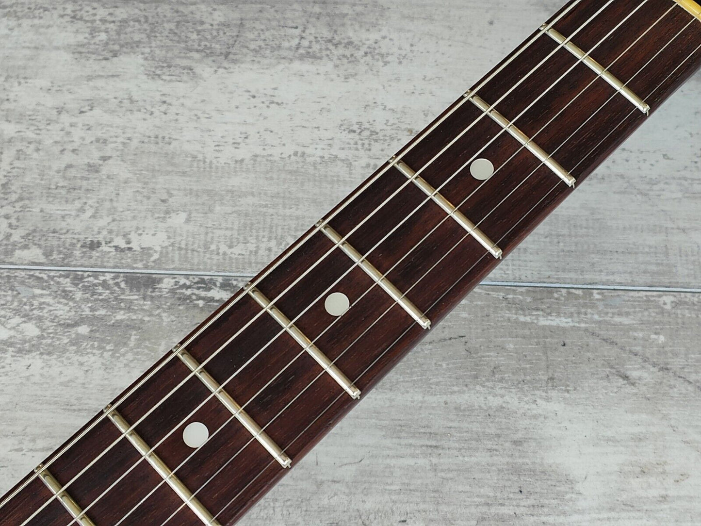 1981 Aria Pro II Japan CS-400 Cardinal Double Cutaway (Black)