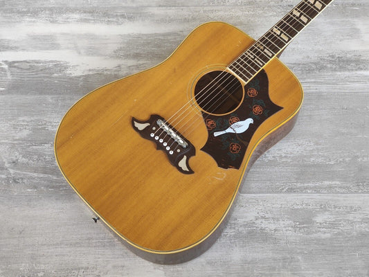 1980 Morris WD-35 Dove Japanese Vintage Acoustic Guitar (Natural)