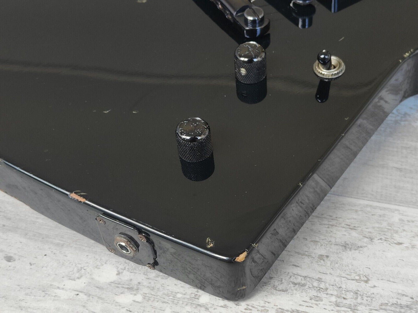 1990's Edwards (by ESP Japan) E-EX-75 Hetfield Explorer (Black)