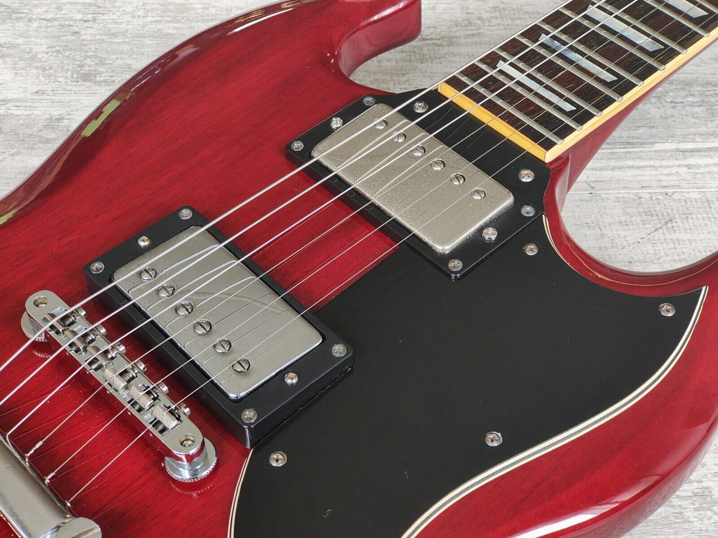 1990's Greco  '61 Reissue SG Double Cutaway (Cherry Red)