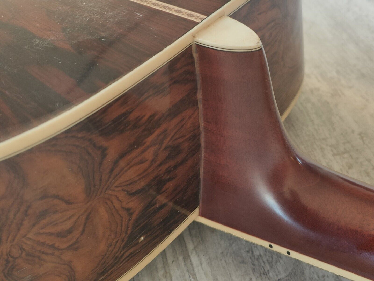 1980's Morris MF-601 Japanese Vintage Acoustic Guitar (Brown Sunburst)