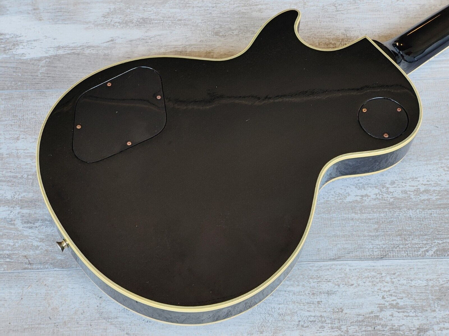 1988 Burny Japan RLC-60 Les Paul Custom (Black)