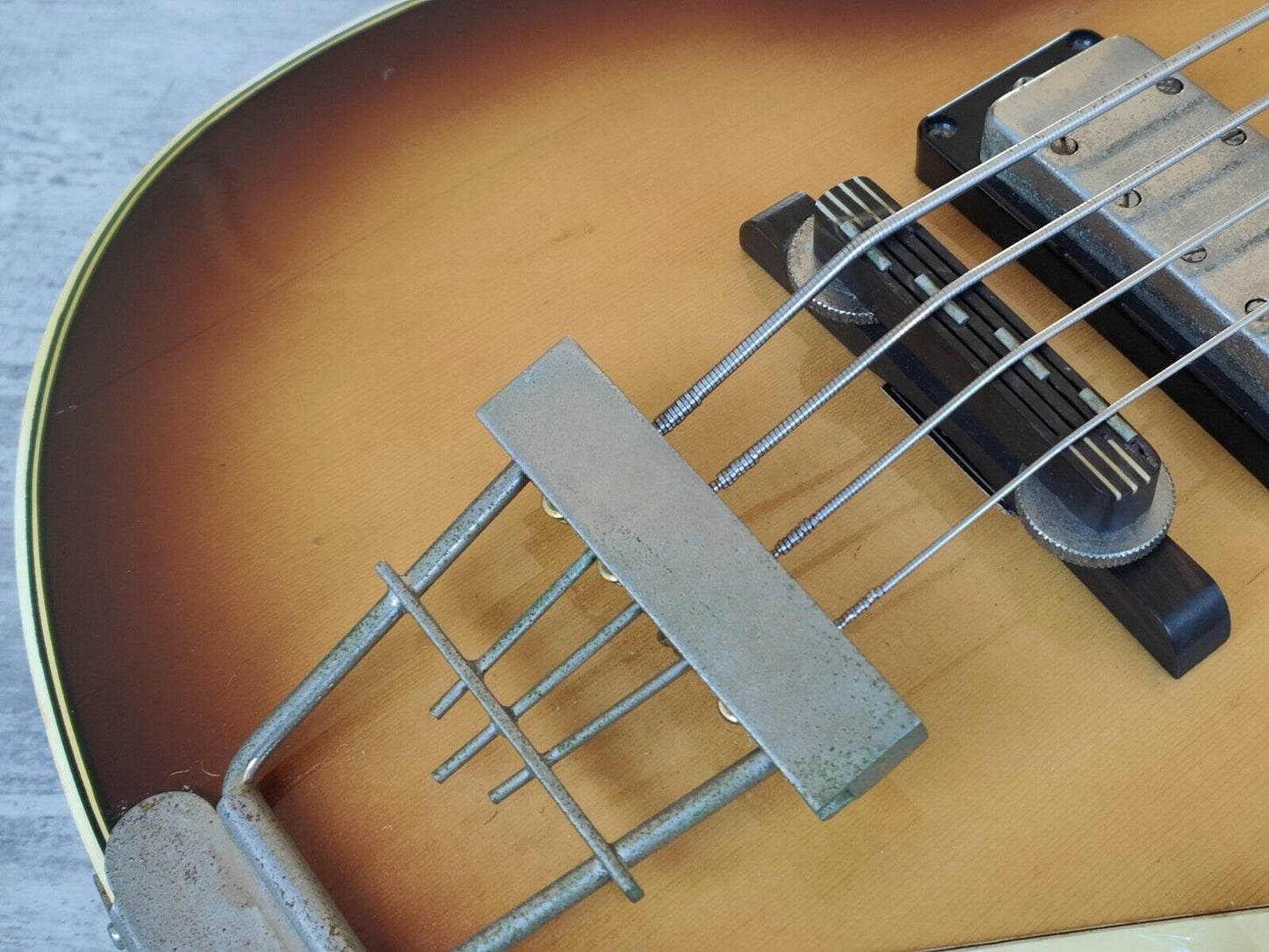 1982 Greco VB-50 Violin Beatle Bass (Brown Sunburst)