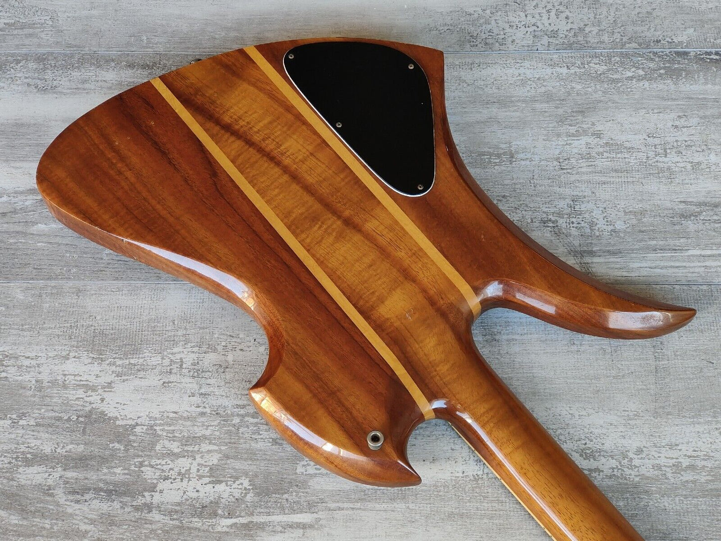 1980 Greco Japan BC-1800 Custom Order Neckthrough Mockingbird (Natural Koa)