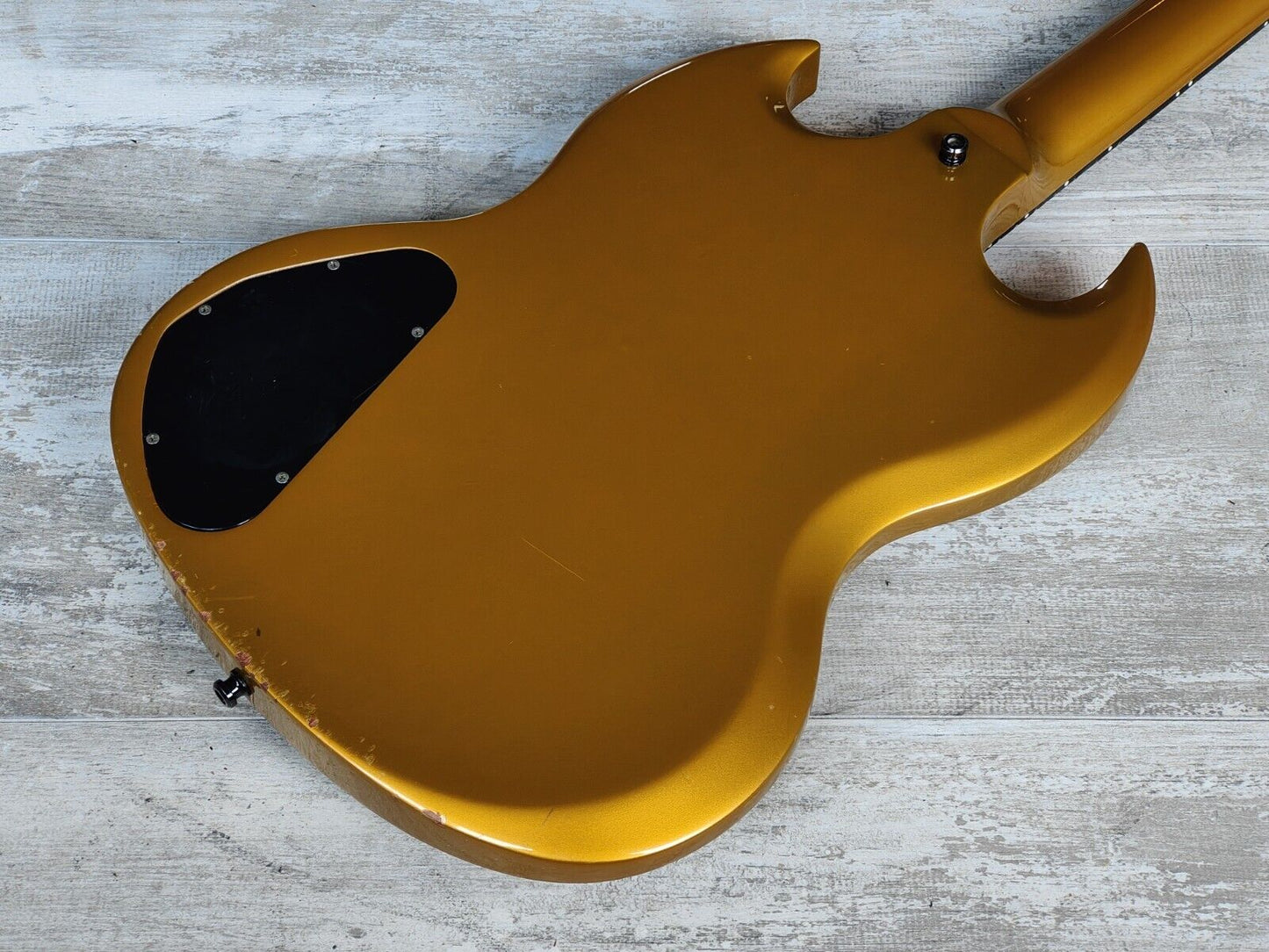 2000 Gibson USA Gothic SG Double Cutaway (Refinished Gold)