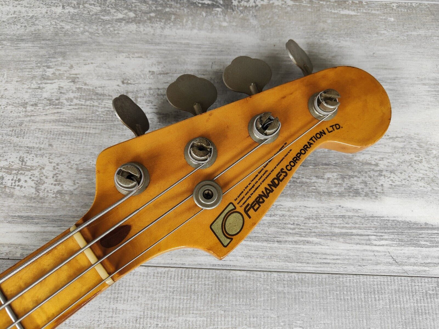 1978 Fernandes Japan FPB-50 Precision Bass (Vintage White)