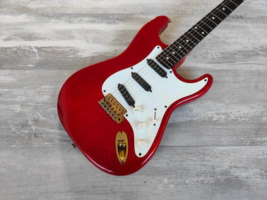 1980's Bill Lawrence (by Morris Japan) BC2R-70G Stratocaster (Red)