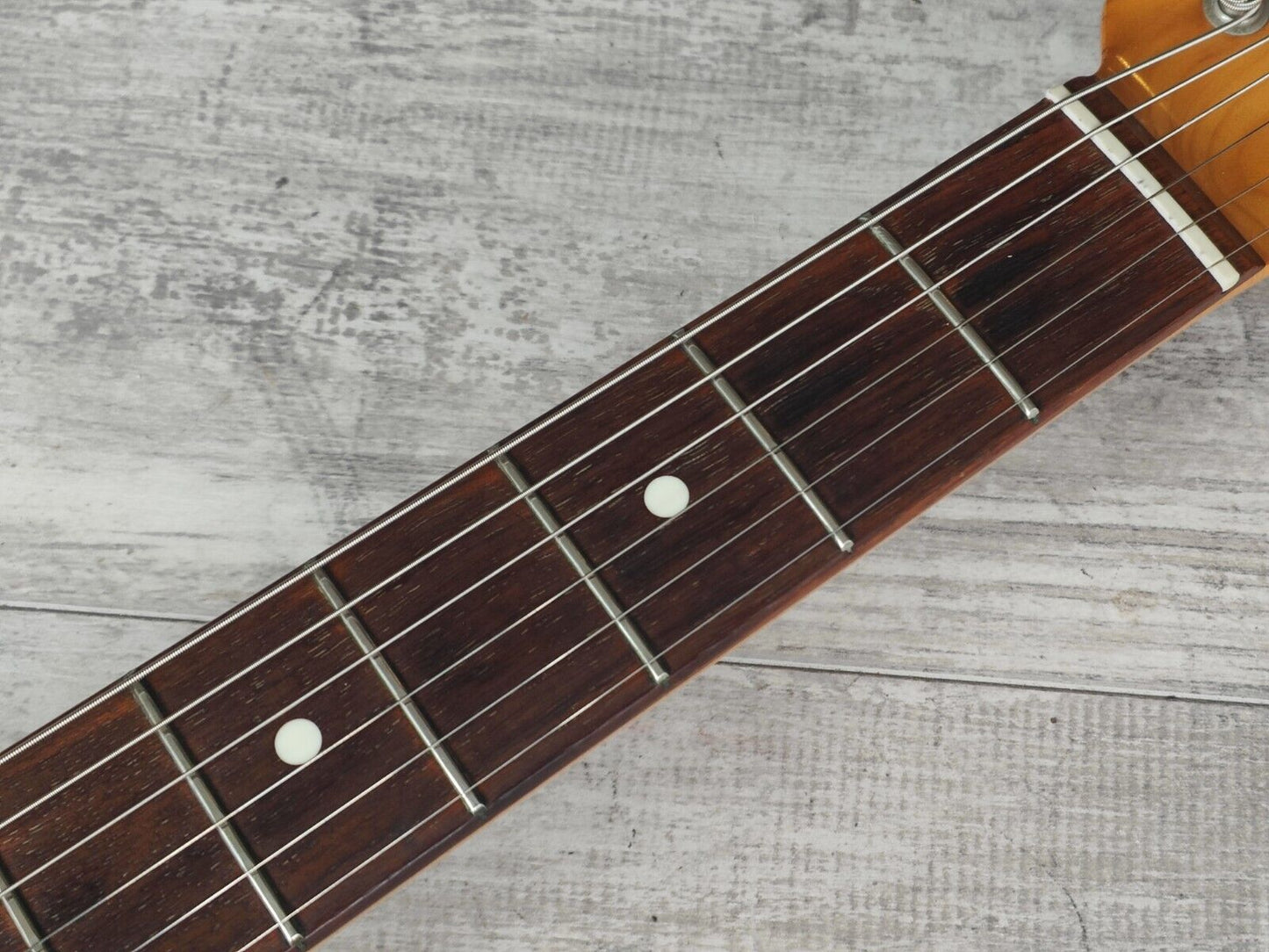 1986 Fender Japan ST62 E Series '62 Reissue Stratocaster (Faded Daphne Blue)