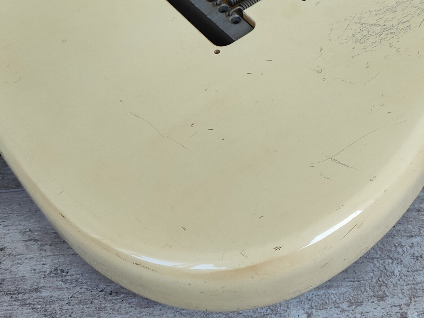 1986 Fender Japan ST72-55 LH Left Handed '72 Reissue Stratocaster (White)