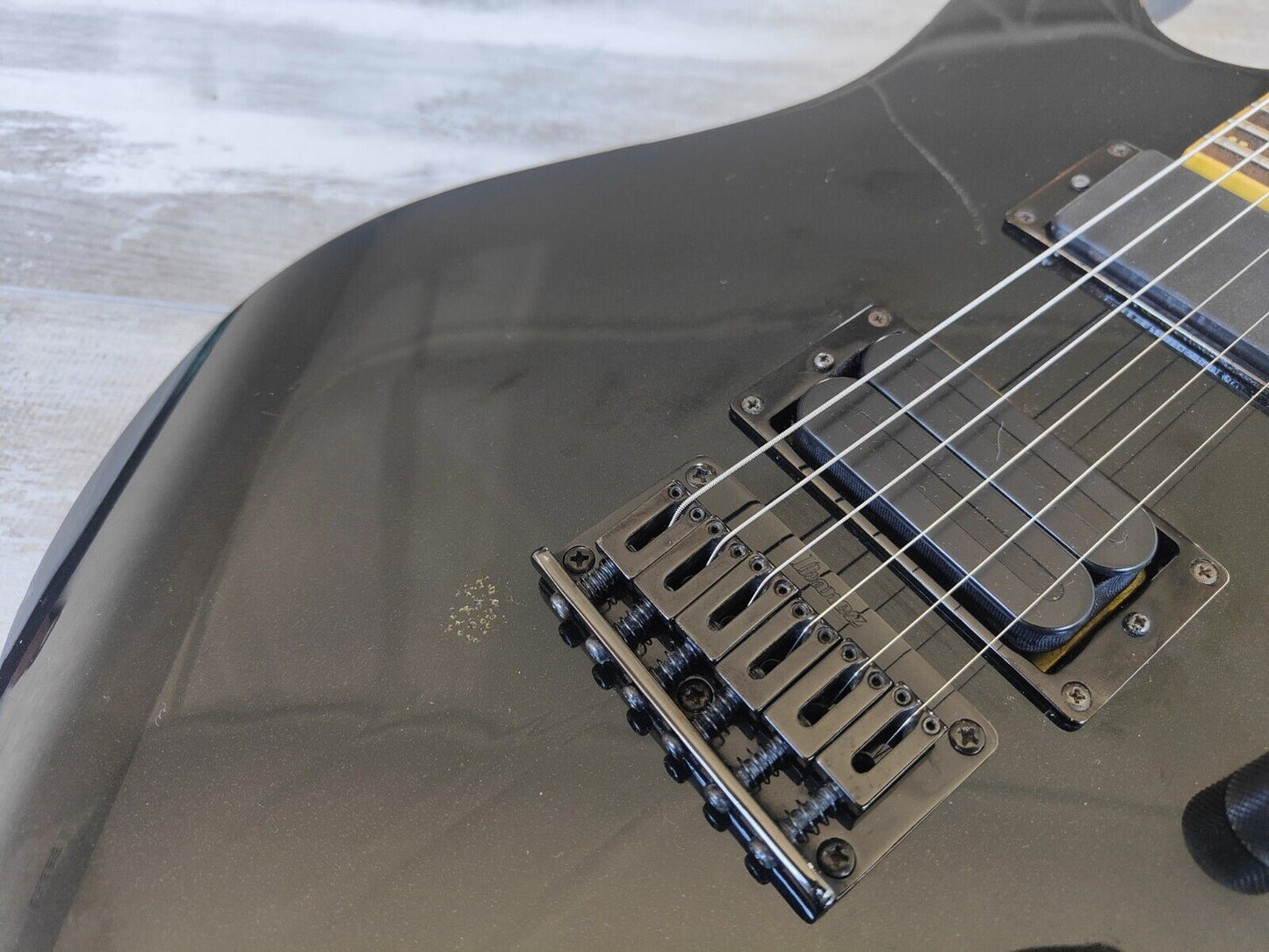 2006 Ibanez RGT6EX FX Neckthrough HH Superstrat (Pearl Black) w/EMG + Dimarzio