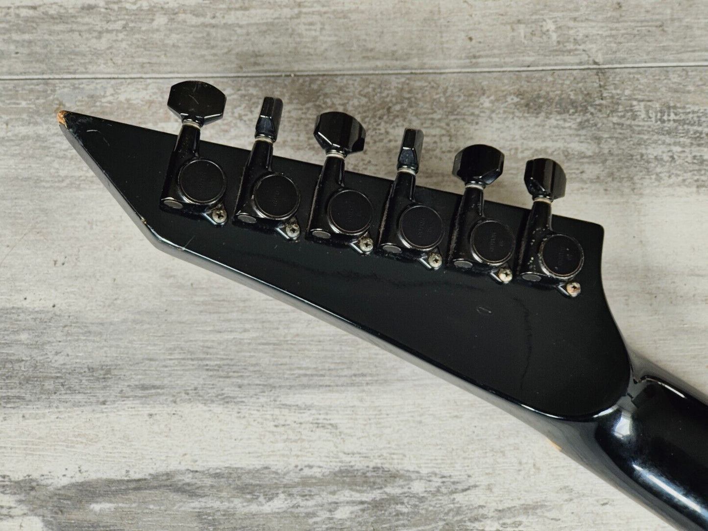 1990's LTD (by ESP Japan) MX130 Hetfield Explorer (Black Diamond)