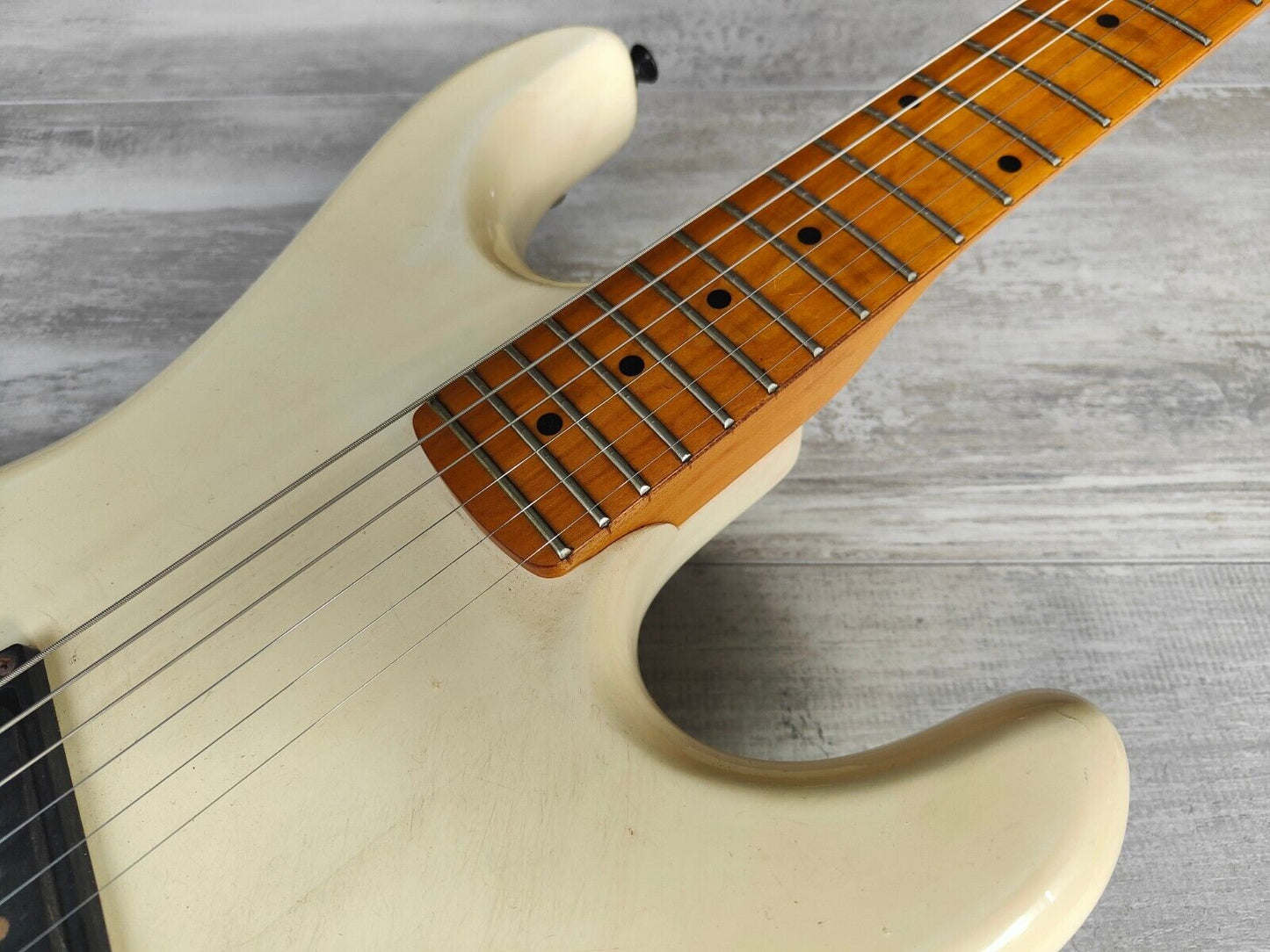 1980's Kramer Striker 100ST Superstrat (Aged White)