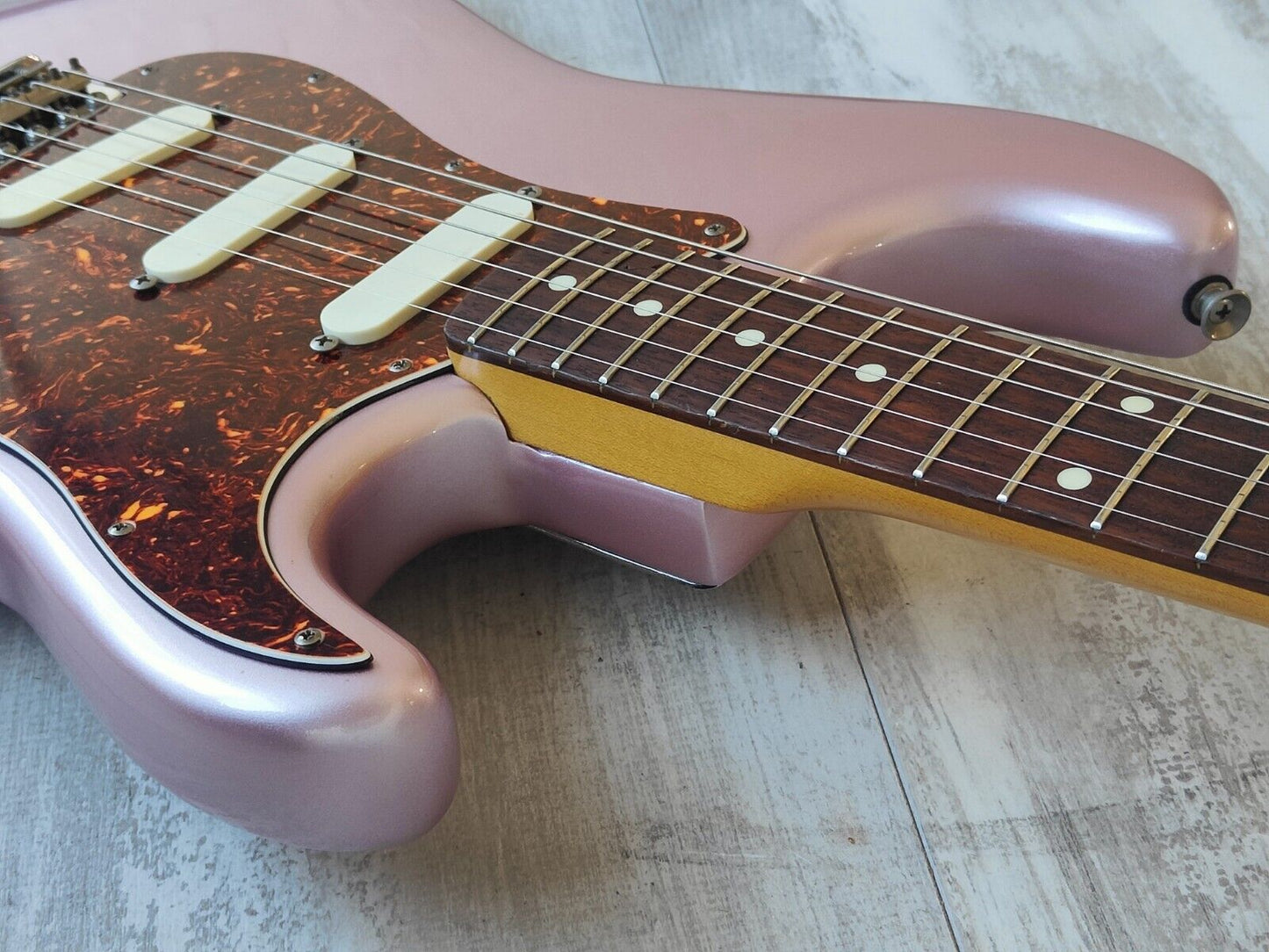 1991 Fender Japan ST62-770LS '62 Stratocaster w/Lace Sensors (Burgundy Mist)