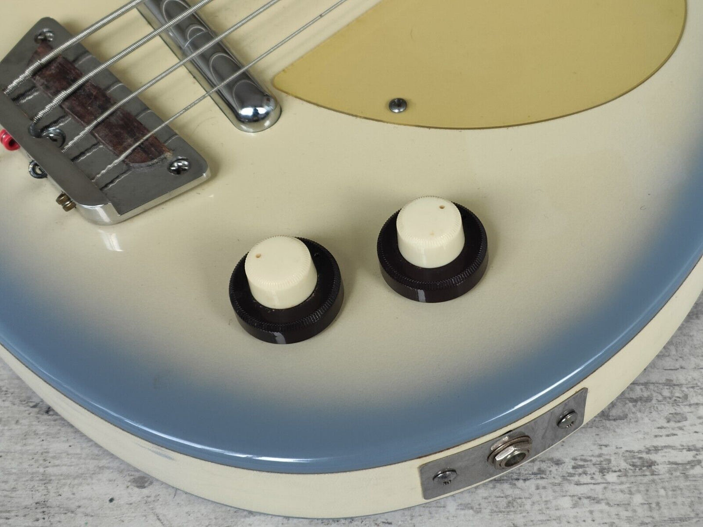 2001 Danelectro '58 Longhorn Bass - 1st Reissue (Blue Burst)