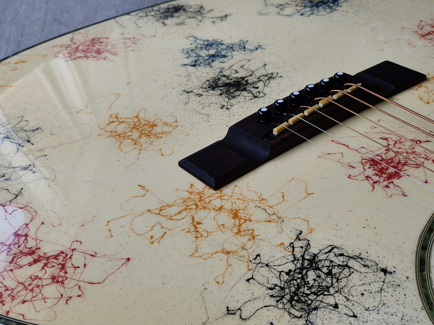 1982 Washburn Japan EA Woodstock Series Acoustic (Paul McCartney Custom Model)