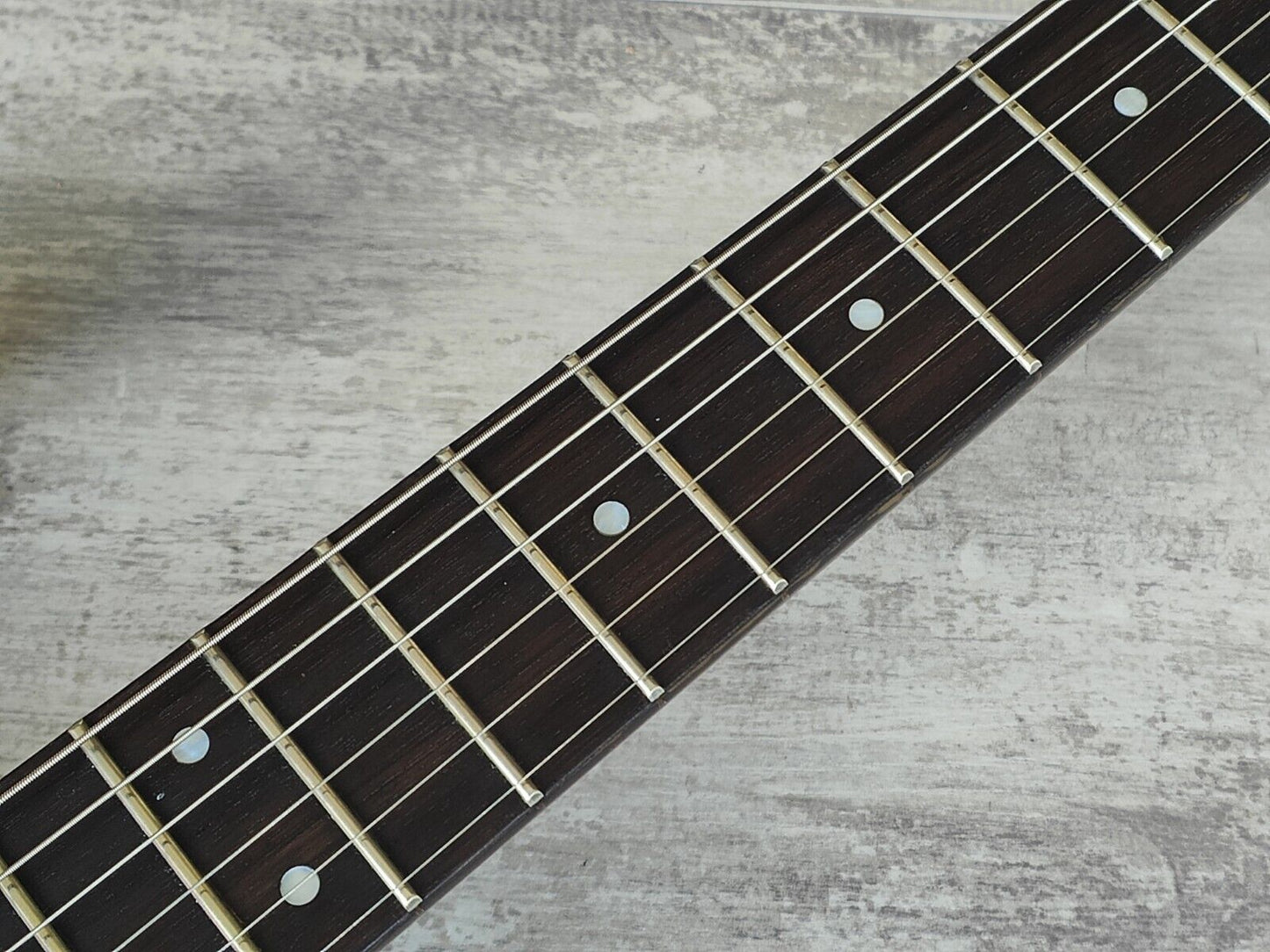 1993 Yamaha YGX121FP HSH Superstrat w/"Free Art Pickguard" (Pink Tiger)