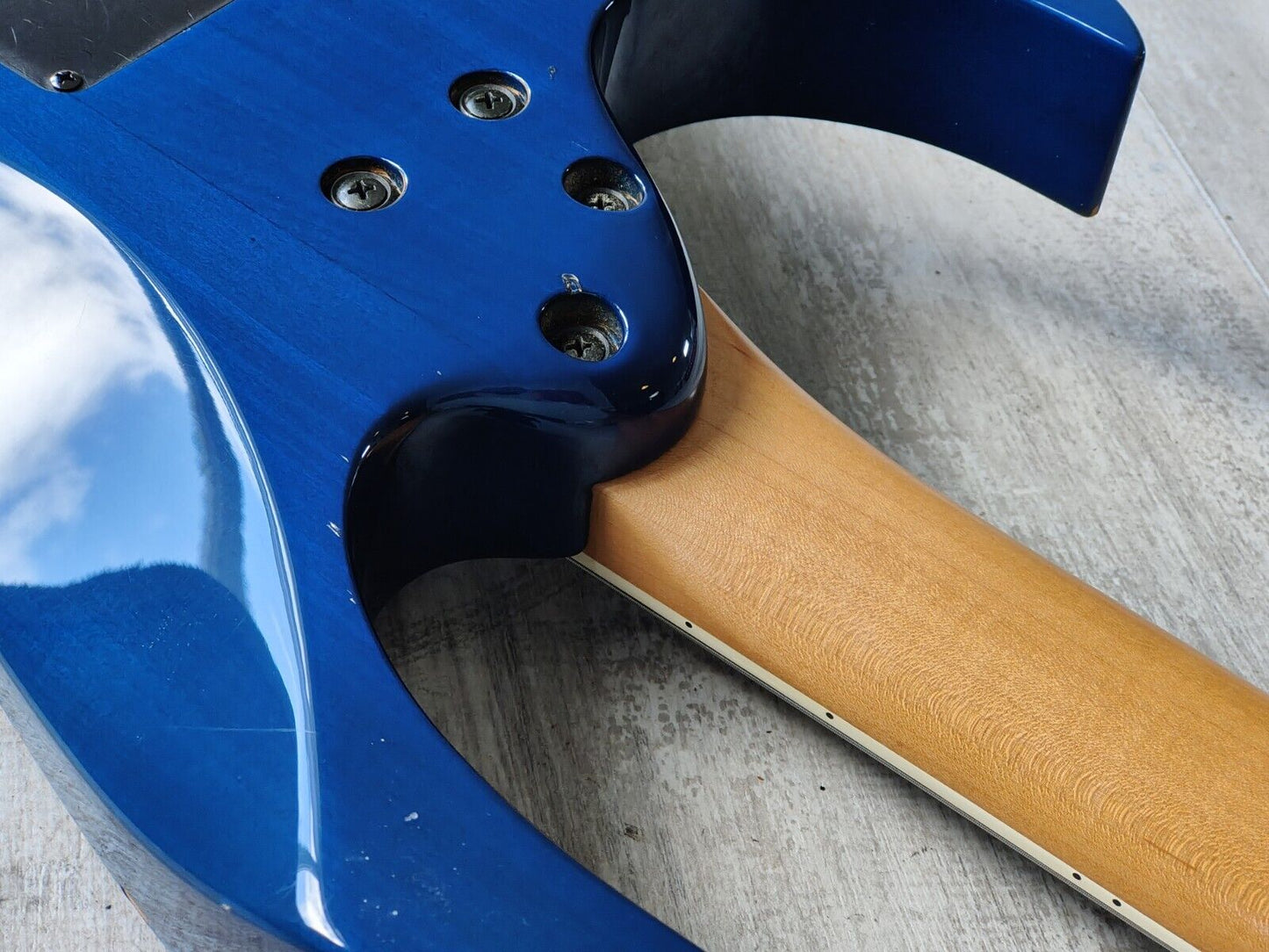 2002 Ibanez Japan RG770FM HSH Superstrat (Deep Blue Flame)