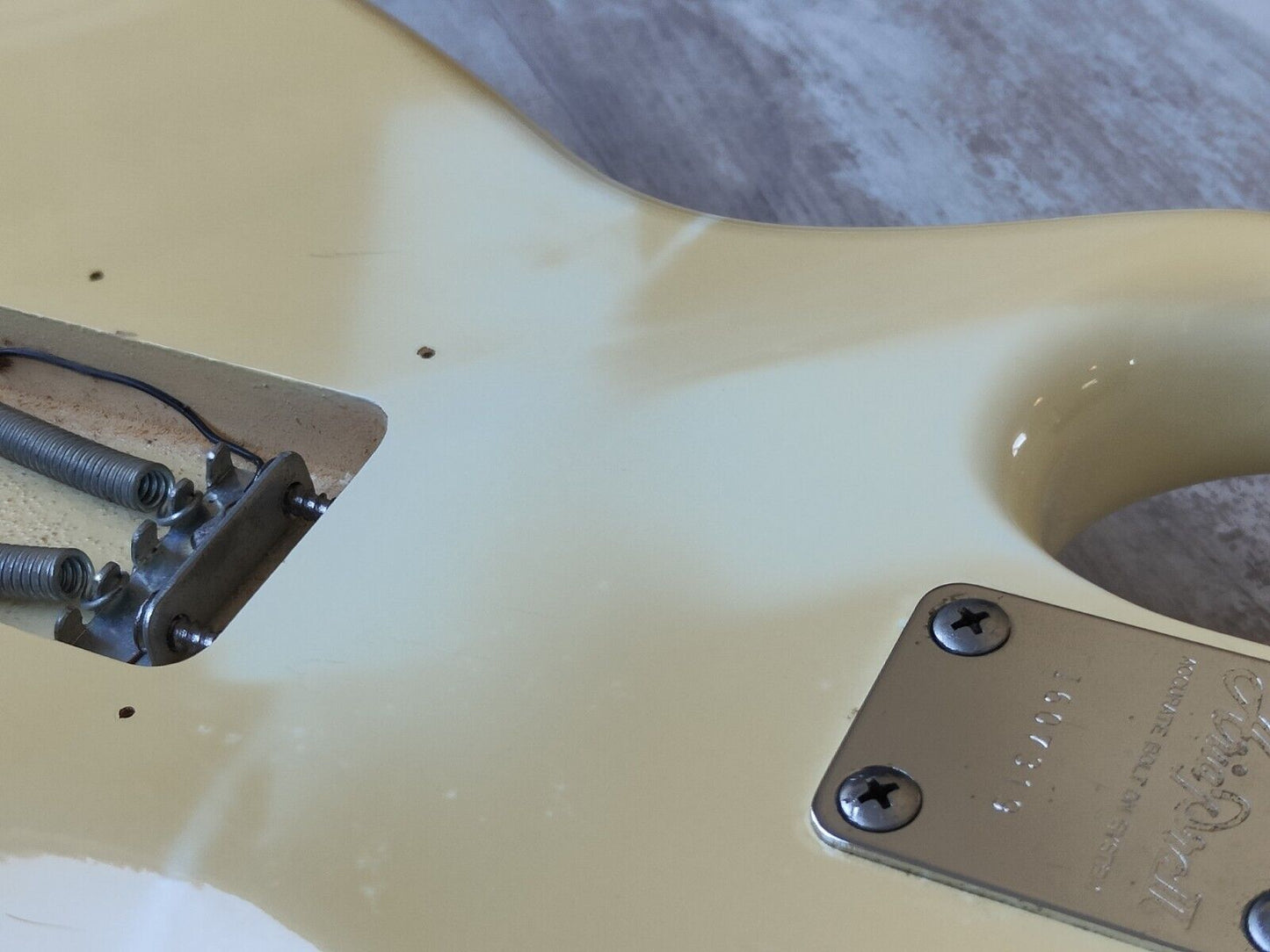 1990's Aria Pro II RS Wildcat (White)