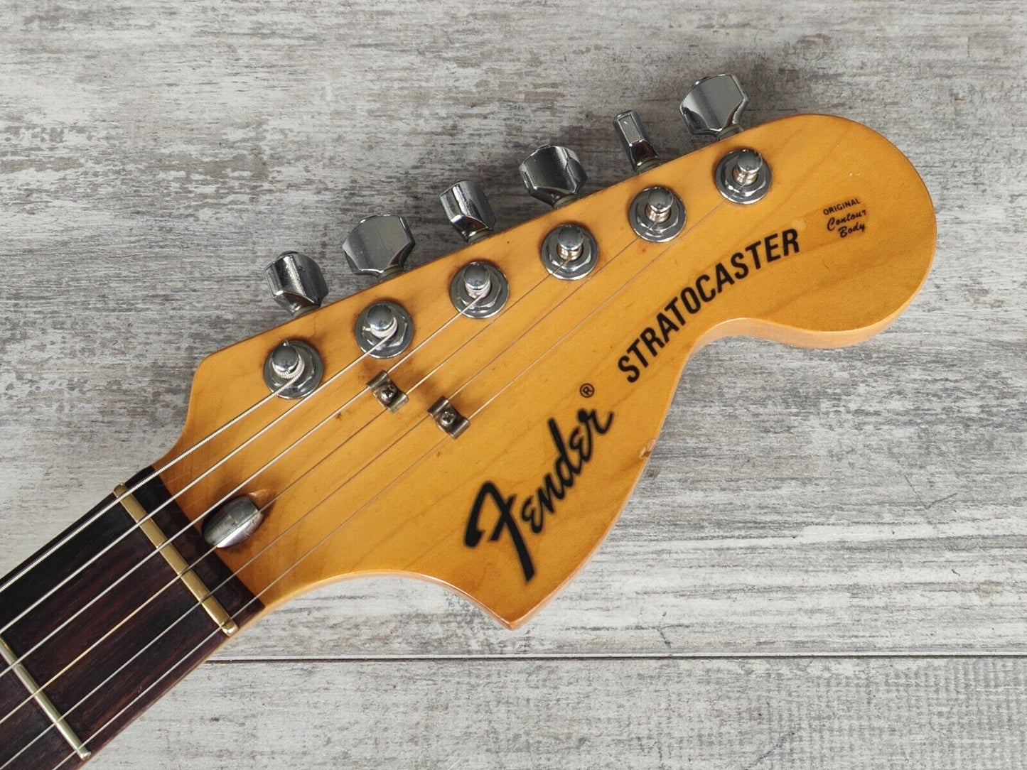 1986 Fender Japan ST72-65 '72 Reissue Blackmore Scalloped Stratocaster (White)