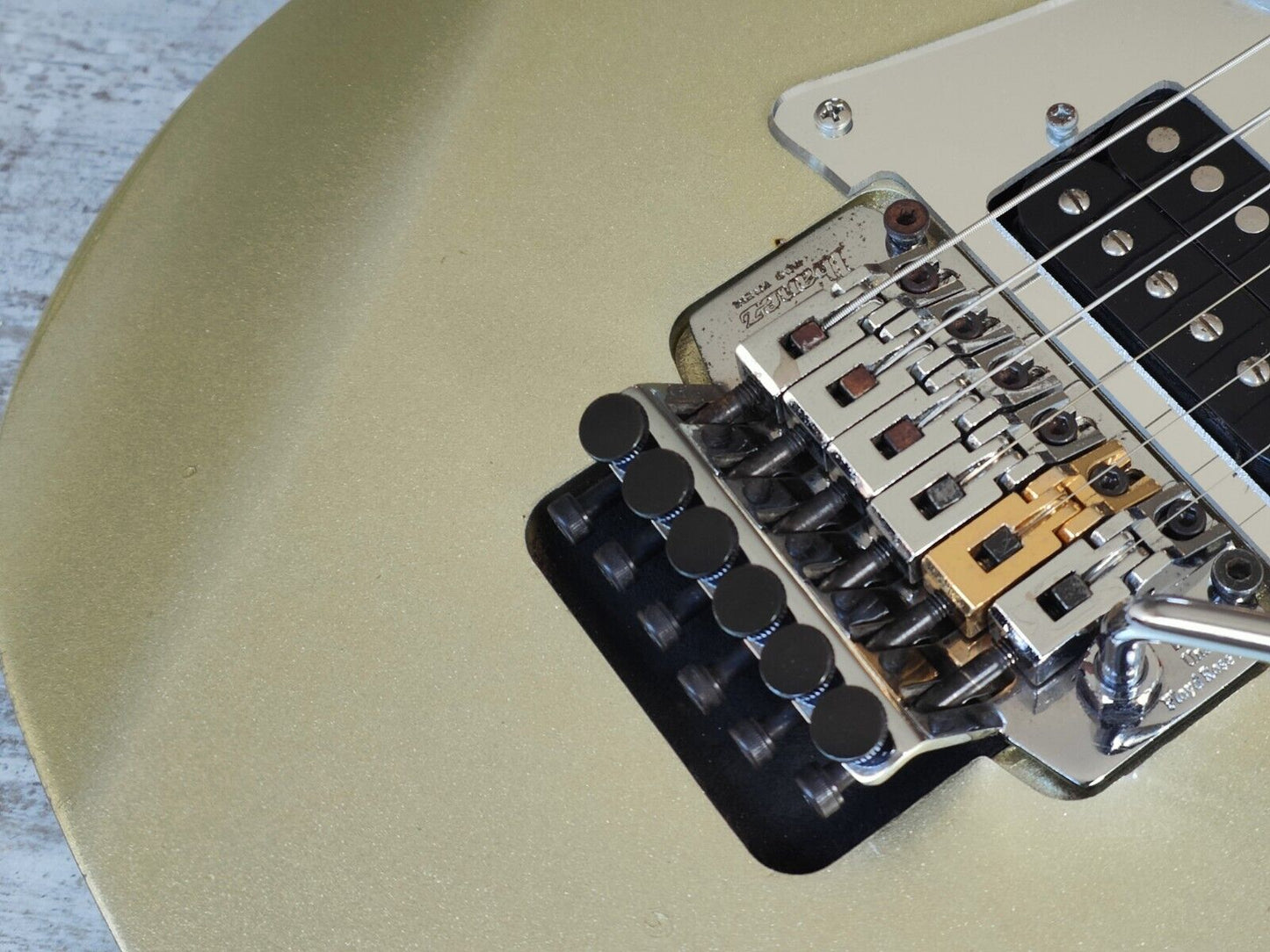 1999 Ibanez Japan RG450AH RG Series HSH Superstrat (Zinc Silver)