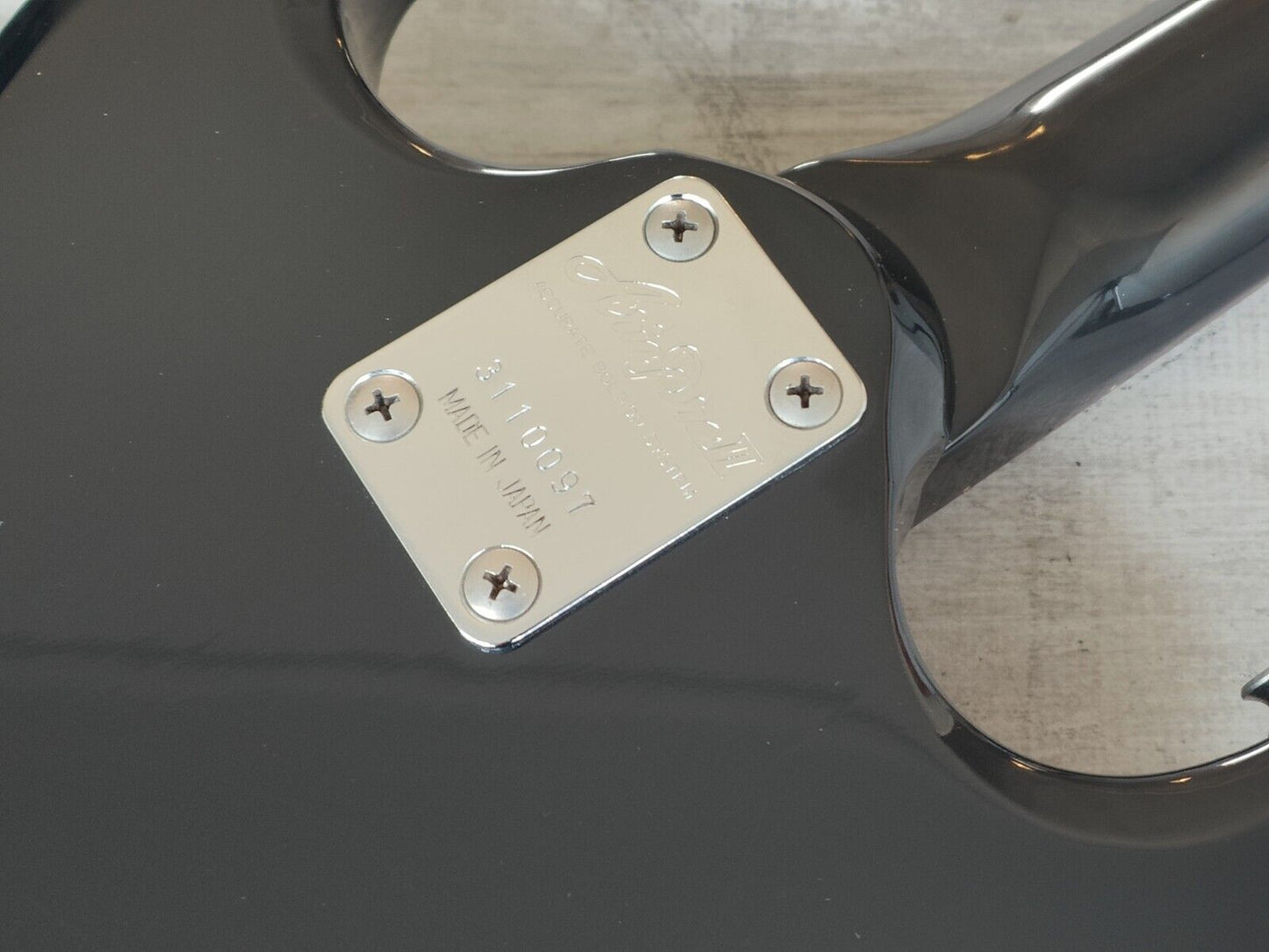 1983 Aria Pro II Japan CS-350 Cardinal Double Cutaway (Black)