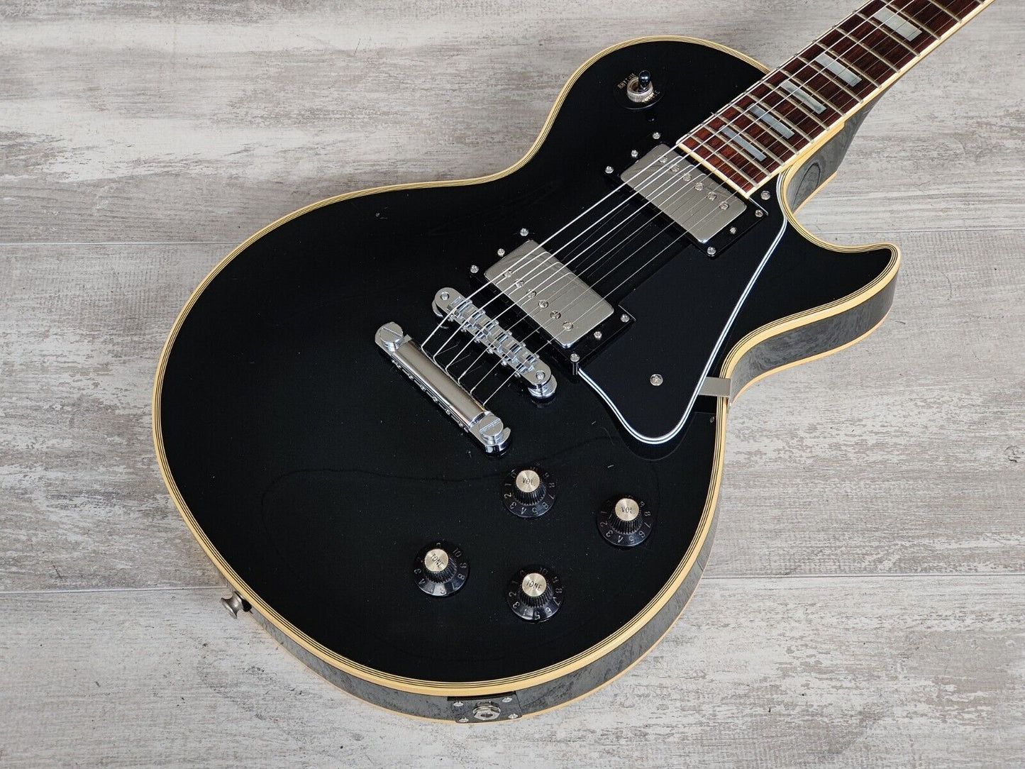 1984 Greco Japan EGC68-50 Les Paul Custom (Ebony)