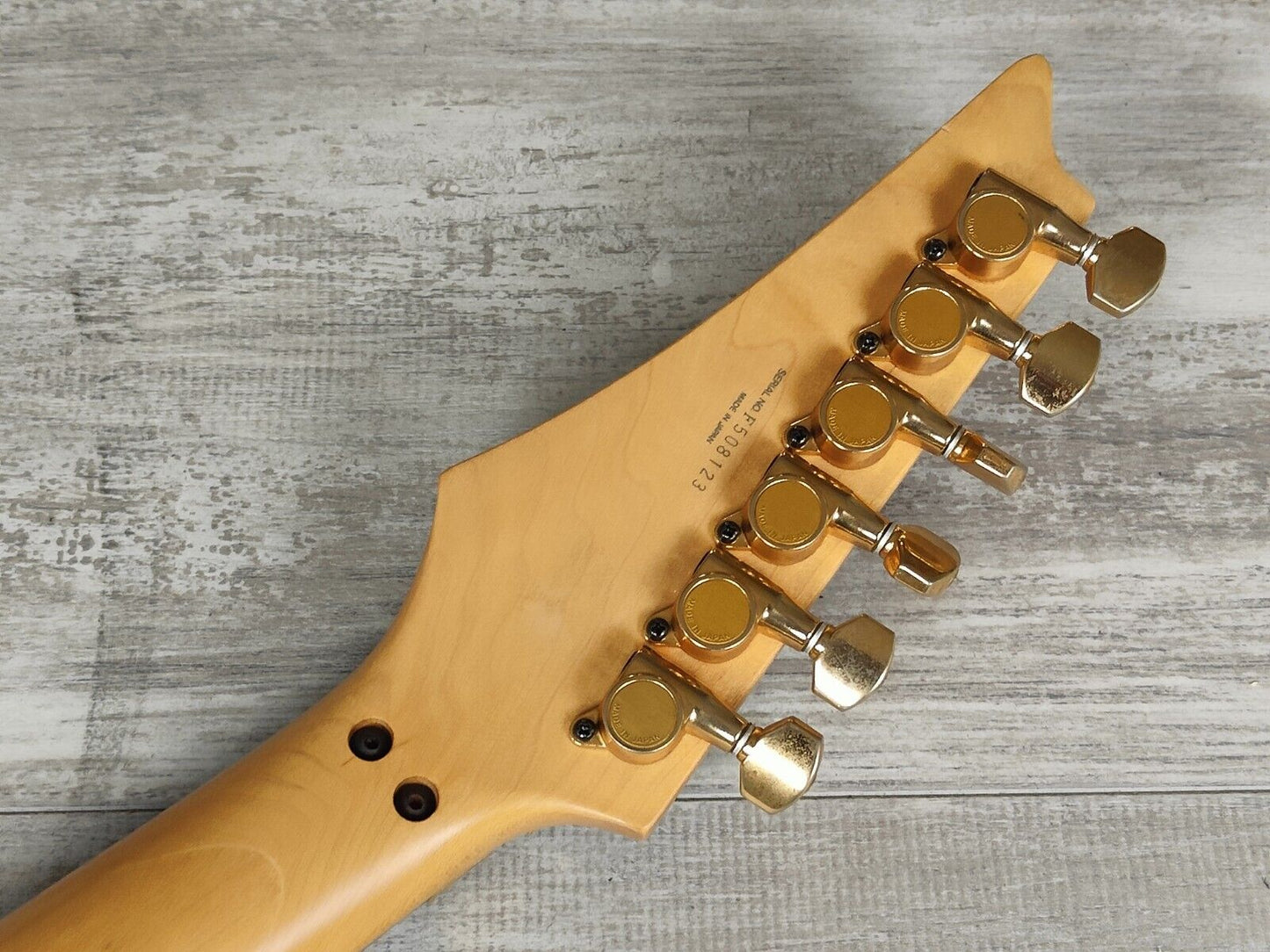 1995 Ibanez Japan RG670 HSH Superstrat (Royal Blue Sunburst)