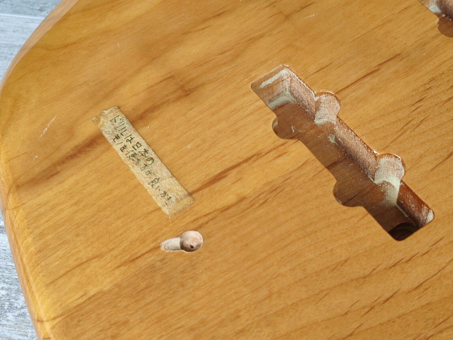 Tokai Japan NOS Jazz Bass 70's Reissue Body/Neck (Natural)