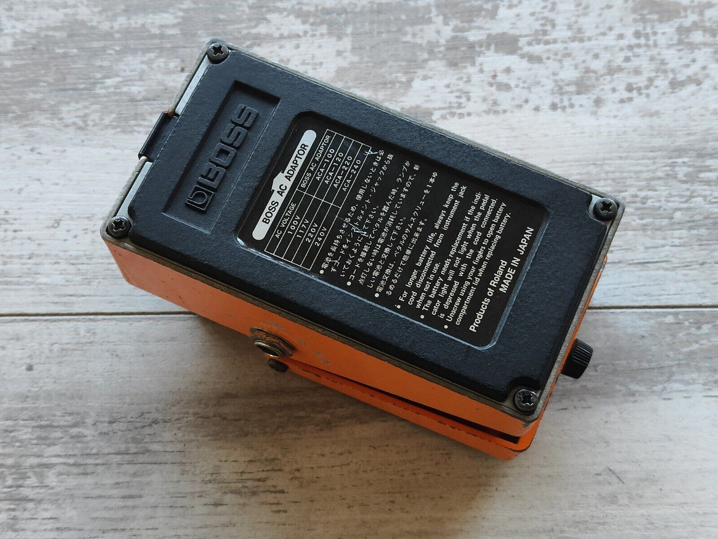 1982 Boss Japan DS-1 Vintage Distortion Pedal