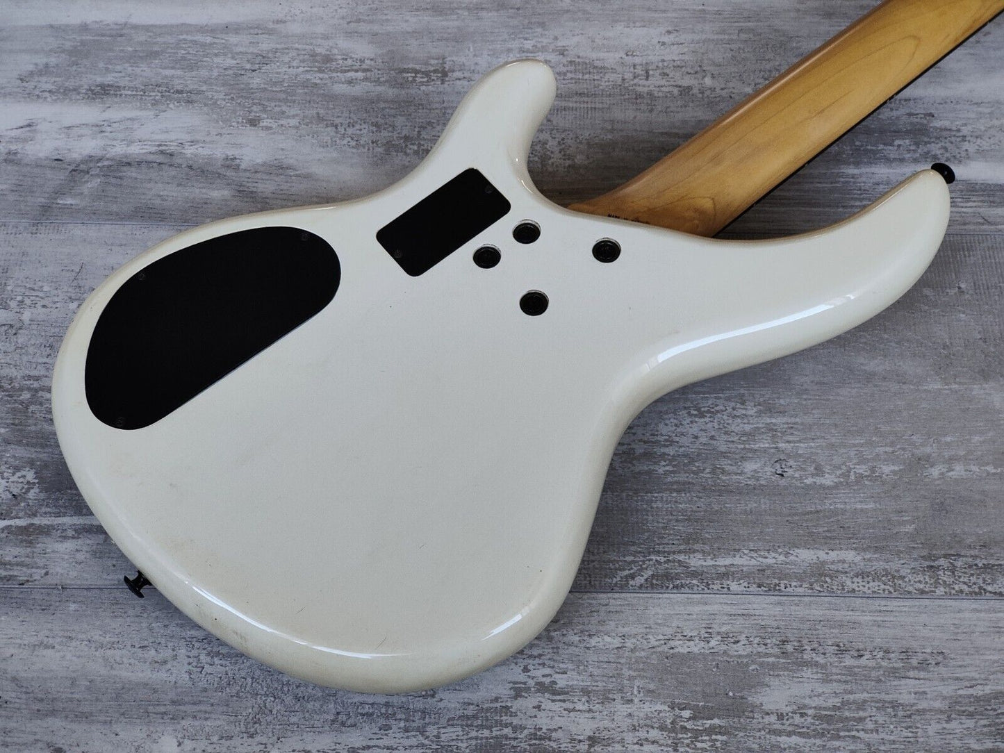1998 Aria Pro II IGB-50 Integra Series Active Bass (Aged White)