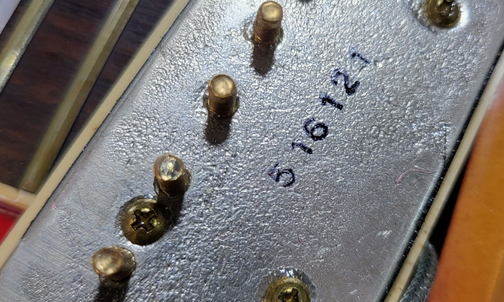 1982 Greco Japan EG-600P Super Power Les Paul Custom 3PU (Cherry Sunburst)