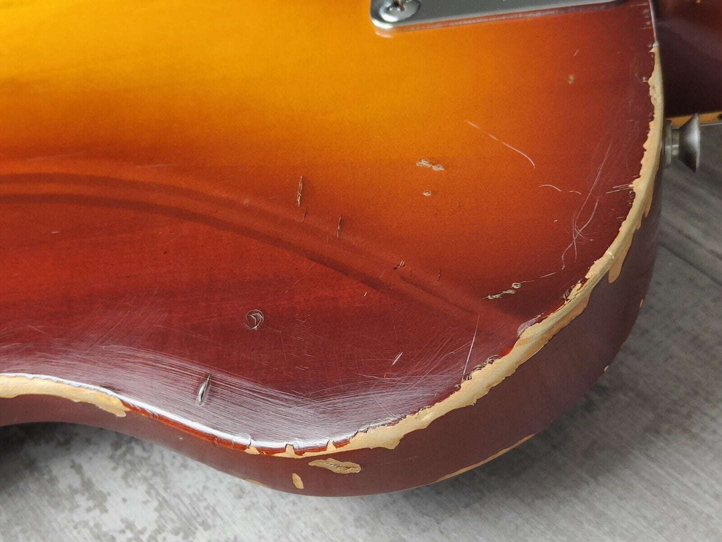 1976 Westminster (by Matsumoku) Japan L390S L6-S Style Single Cutaway (Sunburst)